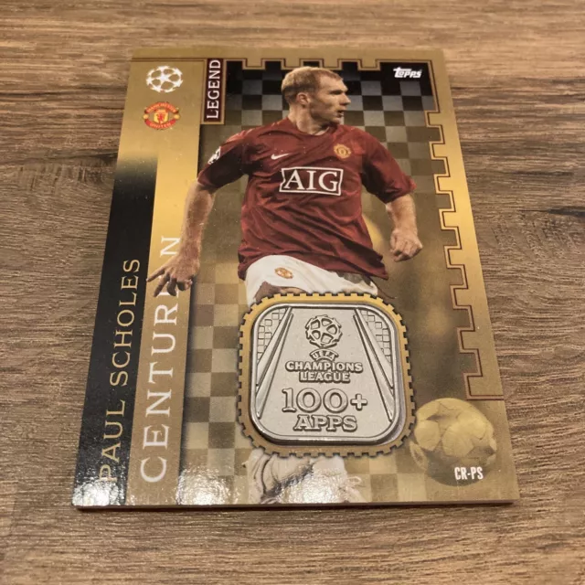 MATCH ATTAX 2024 23/24 Centurion Relic Paul Scholes Man United CR PS