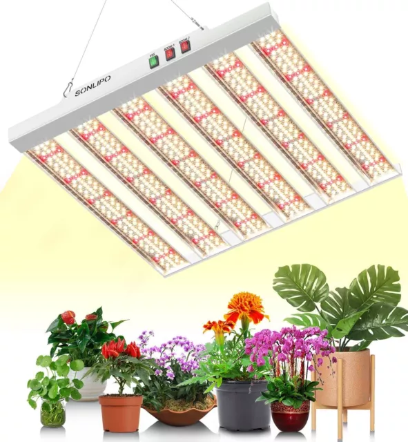 SONLIPO LED Grow Light SPF2000 Full Specturm for Indoor Plants Veg Flowers IR