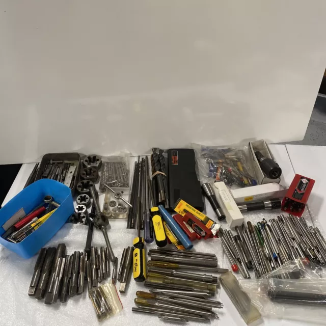 MASSIVE LOT MACHINIST TOOLS LATHE MILL Machinist Lathe Cutting BitS + More