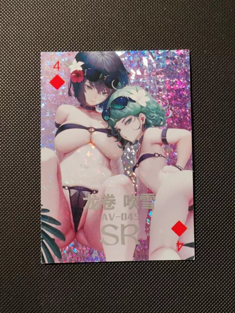 AV-045 Fubuki Tatsumaki One Goddess Story Adult Games SR TCG Holo Anime Card