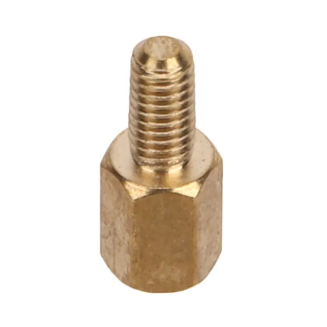 (100 Pcs Per Sale))Easy To Install Standoff Wear-Resistant Brass M3 Standoff
