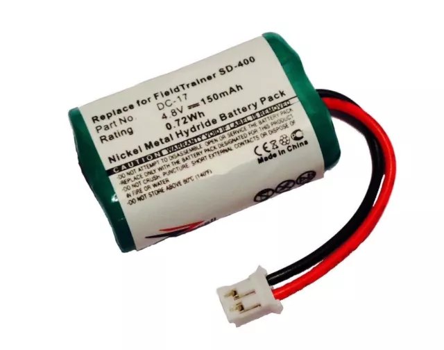 Battery For SportDog / 650-058  KINETIC MH120AAAL4GC Dog Collar / DC-17