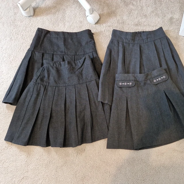 Girls School Skirts Age 8 NEXT and 7-8 m&s
