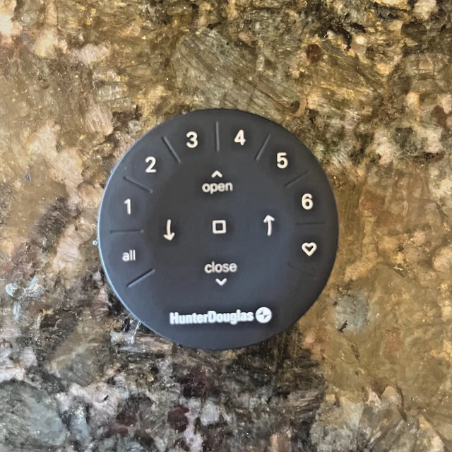 thumbnail image 2 of Hunter Douglas PowerView Gen 3 Remote – White, Model 1014262 – NEW 2 of 3