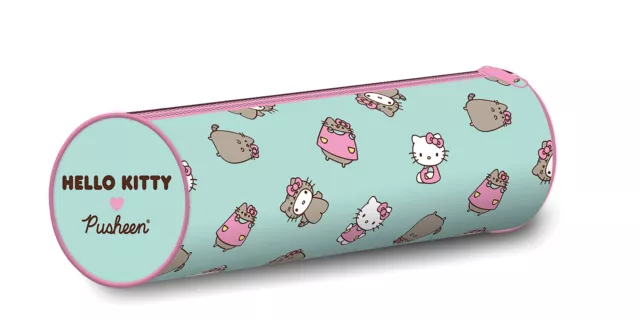 Pusheen x Hello Kitty - Federmäppchen Federmappe Schuletui Schlampermäppchen