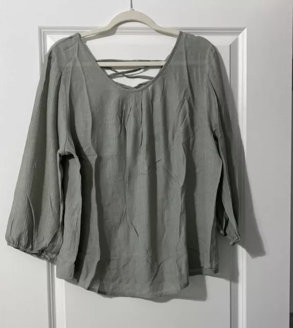 CHICYEA WOMENS COLD Shoulder Criss Cross Blouse Shirt Top Plus Size 2XL  Black £28.38 - PicClick UK