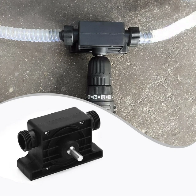 Hand Electric Drill Drive Self-Priming Pump Oil Fluid Water Small Transfer Pumps