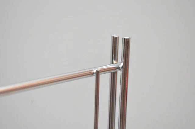 Regalleiter BALTON BIII 38 – 62 Cm Hoch, 38 Cm Tief, Fertig Montiert, Silber Chrom