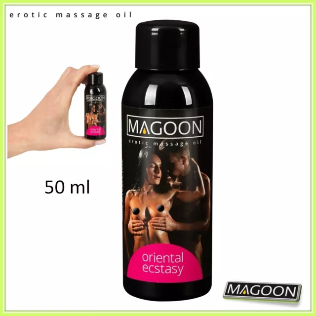 Olio da Massaggio Erotico Massage Oil Oriental Ecstasy 50 ml MAGOON Sexy Relax