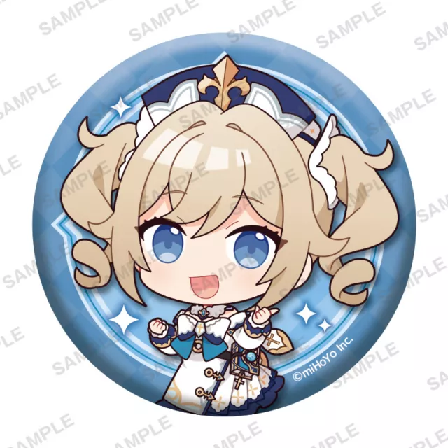 Genshin Impact Capsule Badge Volume 01 Button: Barbara