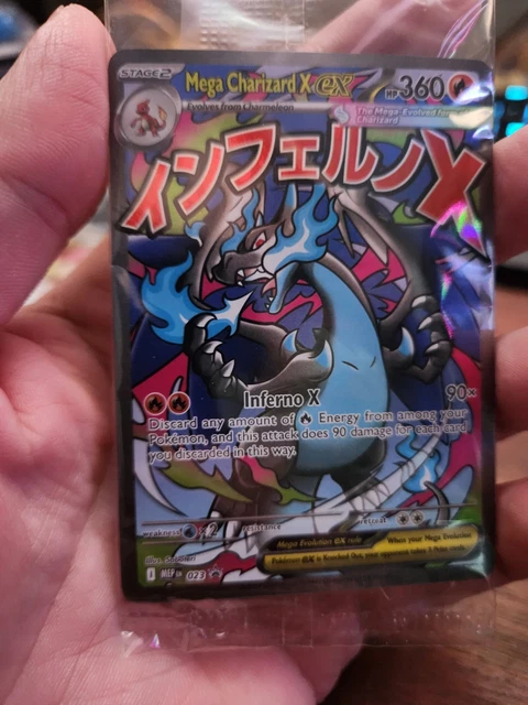 SEALED MEGA CHARIZARD X EX MEP 023 & Oricorio ex 024 SIR Pokemon TCG ...