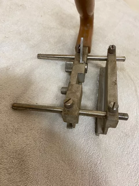 Vintage Stanley No 13-030 Plough Plane Wood Working Carpentry Hand Tool