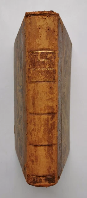MANUEL du  MANOEUVRIER à l'usage des élèves de l'école navale - 1922