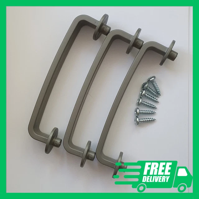 120104 X 3 IKEA Duktig Childs Toy Kitchen Replacement Handles & Screws