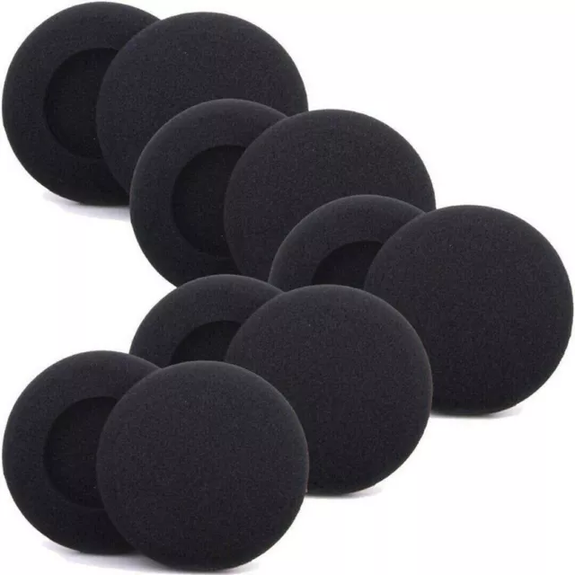 10x Ear Pads Replacement Foam Cushion Sponge Cover Headphones Earphones Headset