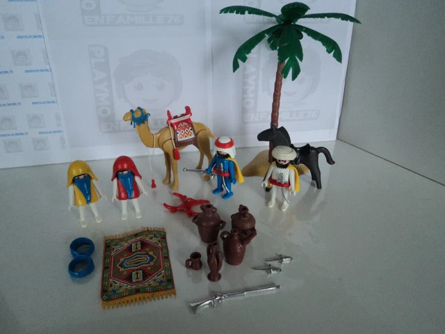 PLAYMOBIL PHOTO SAFARI Tente Station Gnorongoro Sabana Ref 3189 3413