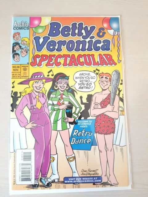Betty and Veronica Spectacular Archie Comics NO.38 NOV. 1999 VTG Great Condition