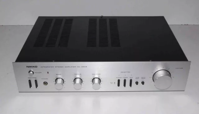 Amplificateur stéréophonique intégré vintage Nikko NA-390 II