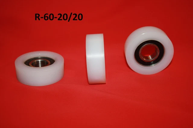 Ruota In Plastica PP/POM Con Cuscinetti Per Cinghia Piatta – 6-10mm – Guida CNC