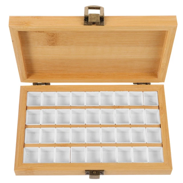 Paint Color Box PAINTING COLOR MIXING Box Watercolor Art Container Drawing Pigment Case ...