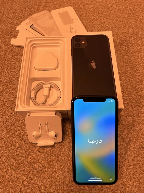 Apple iPhone 11 - 64GB - Black (Unlocked) A2221 (CDMA + GSM) Excellent Condition