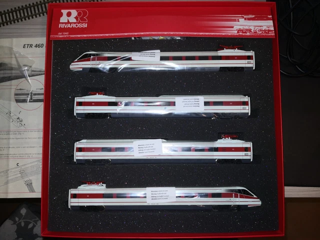 Lot De 4 Pantographes Rivarossi FS Pour ETR 460 - TBE - Occasion