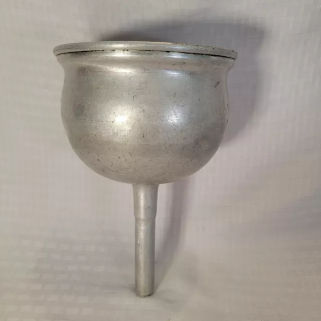 Vintage Aluminum Funnel Vintage, bell, bubble - 9 inch - Nice!