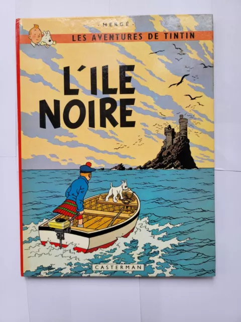 Herge LES AVENTURES DE TINTIN L'Ile Noire edición francesa B38