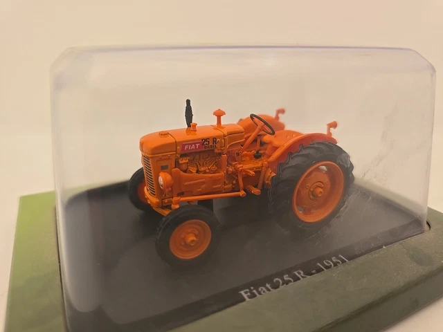 Tracteur Fiat 80 R 1961 - Modèle Réduit Universal Hobbies à L'échelle 1/43, Neuf Sous Boîte