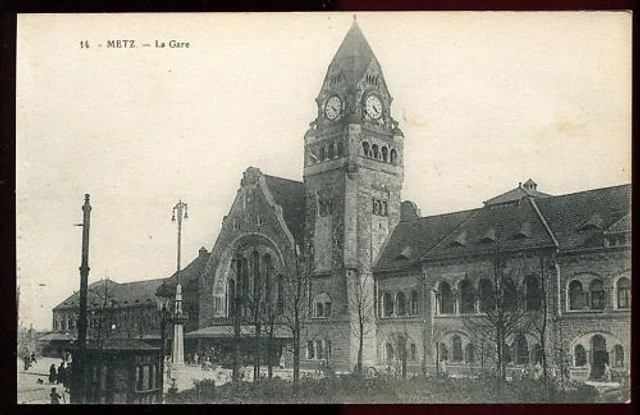 CPA Metz La Gare