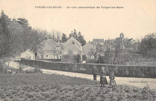 Cpa 91 Forges Les Bains A Panoramic Corner Of Forges Les Bains