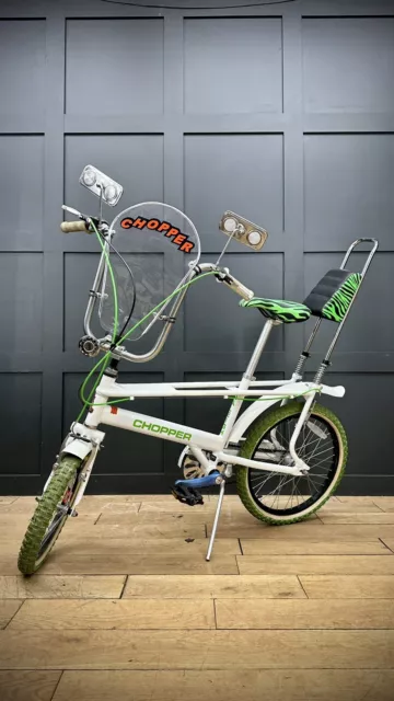 Retro Rare Raleigh Chopper Bike / Vintage Bicycle/ Neon Chopper MK3