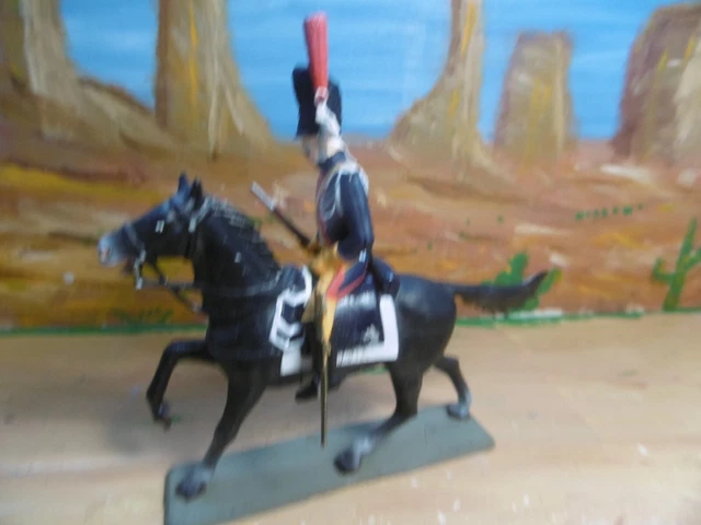 Figurine Starlux Cavalier Premier Empire - 1:32 (60mm) - Plastique Peint - France