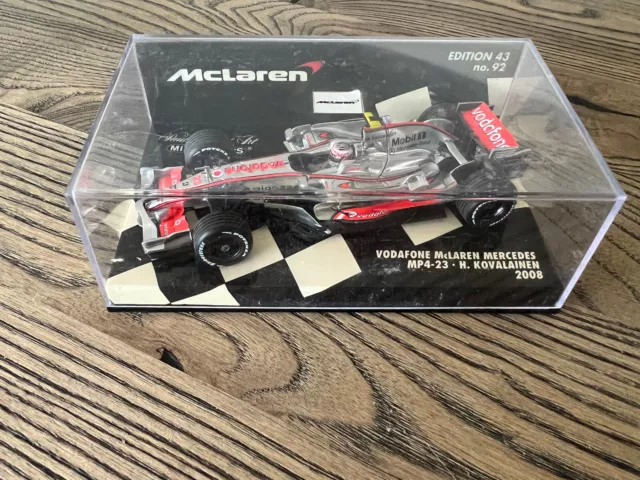 McLaren Mercedes MP4-23 Kovalainen F1 2008 Minichamps 1/43