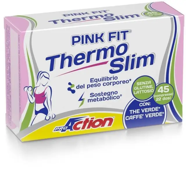 Pro Action Pink fit thermo slim 45 compresse