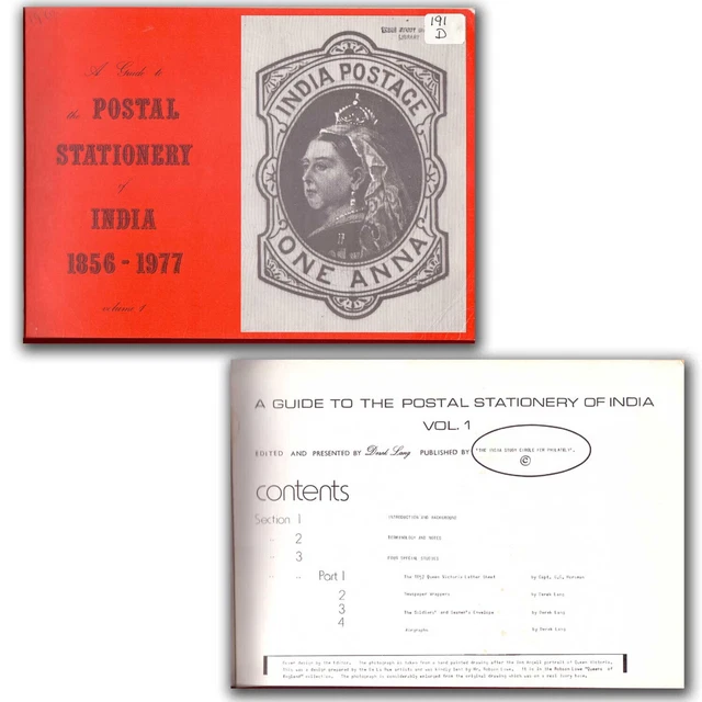 Un guide de l'entier postal de l'Inde - LITTÉRATURE - ÉDITION LIMITÉE (**)