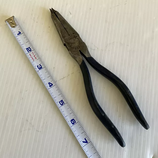 Used Craftsman Needle Nose Pliers with Side Cutters About 6 Long