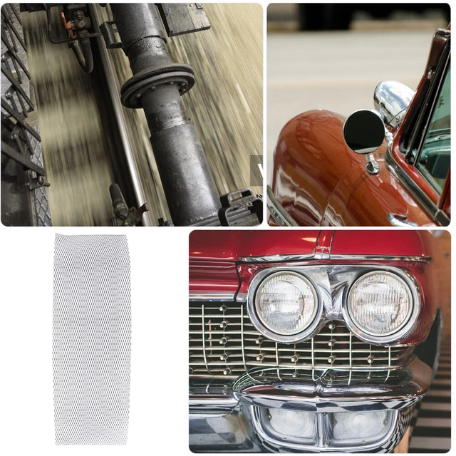 Tessuto a griglia maglia gabbiano griglia auto in alluminio dissipatore di calore