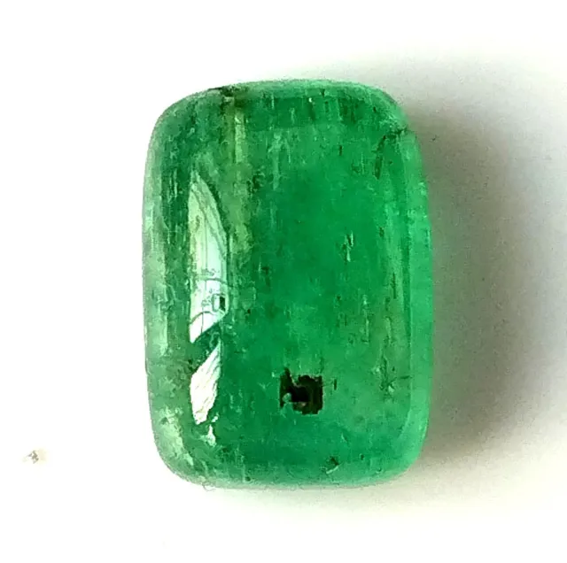 Natural Emerald Cabochon Octagon Shape 4.70 CTS 11.8X8.3 Zambian Loose Gemstone