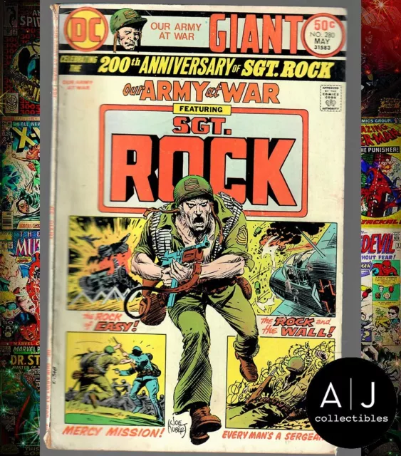 Our Army at War #280 (1975 DC) featuring Sgt Rock VG 4.5