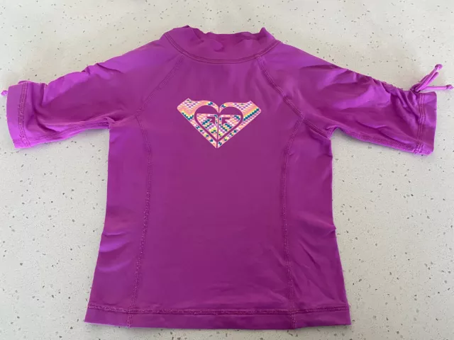 Roxy Girls Rashie Top Size 3