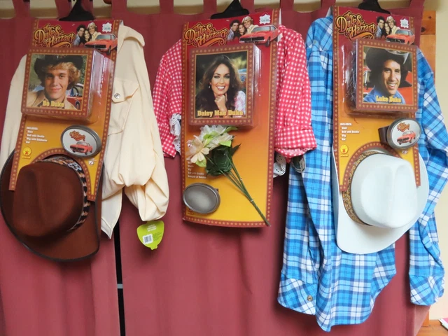 Warner Bros. Rubie's Duke's of Hazard costumes Halloween collectible Daisy Bo
