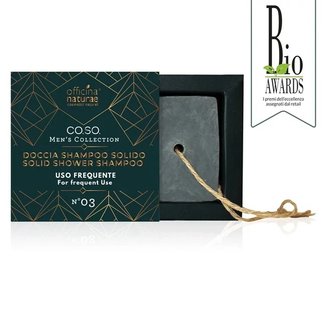 Doccia shampoo solido uomo Officina Naturae