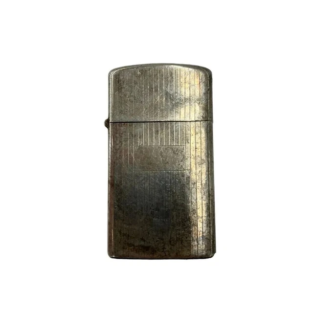 ZIPPO Sterling Vintage Slim 1960s-70s