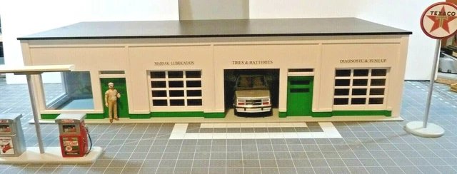 MODÈLE PERSONNALISÉ DE garage/station-service/magasin/bureau 1/24-25