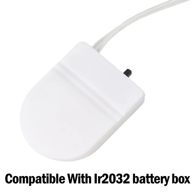 FOR CR2032 LIR2032 CoinCell Battery Holder With Switch Leads 3V