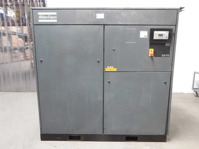 Atlas Copco GA75 Air Compressor 100 HP M2859