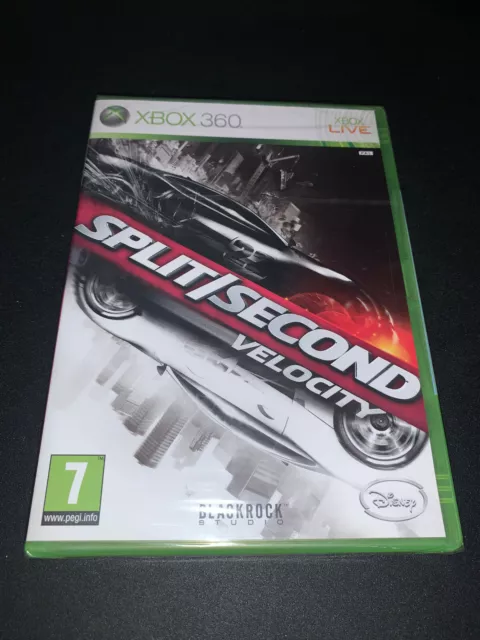 Split/Second Velocity Split Pal Xbox 360 XBOX360 New Brand New Sealed