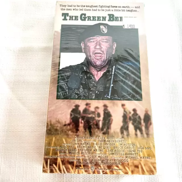 THE GREEN BERETS VHS 1968, 1992 John Wayne **Buy 2 Get 1 Free** $3.97 ...