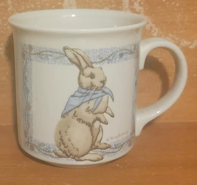 Otagiri CREATIVE COLLECTION PETER RABBIT Mug, 10 oz / 3 3/4" Karen Armstrong EUC